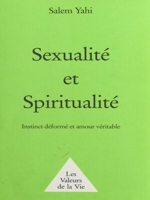cover image of Sexualité et Spiritualité